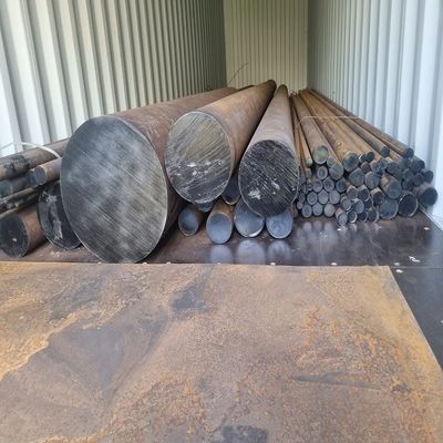Cold Work Tool Steel Alloy Steel Round Bar with EAF+LF+VD+ESR Production Process Available in Dia 8-800mm Round and 12-500x100-1000mm Flat Bar Sizes